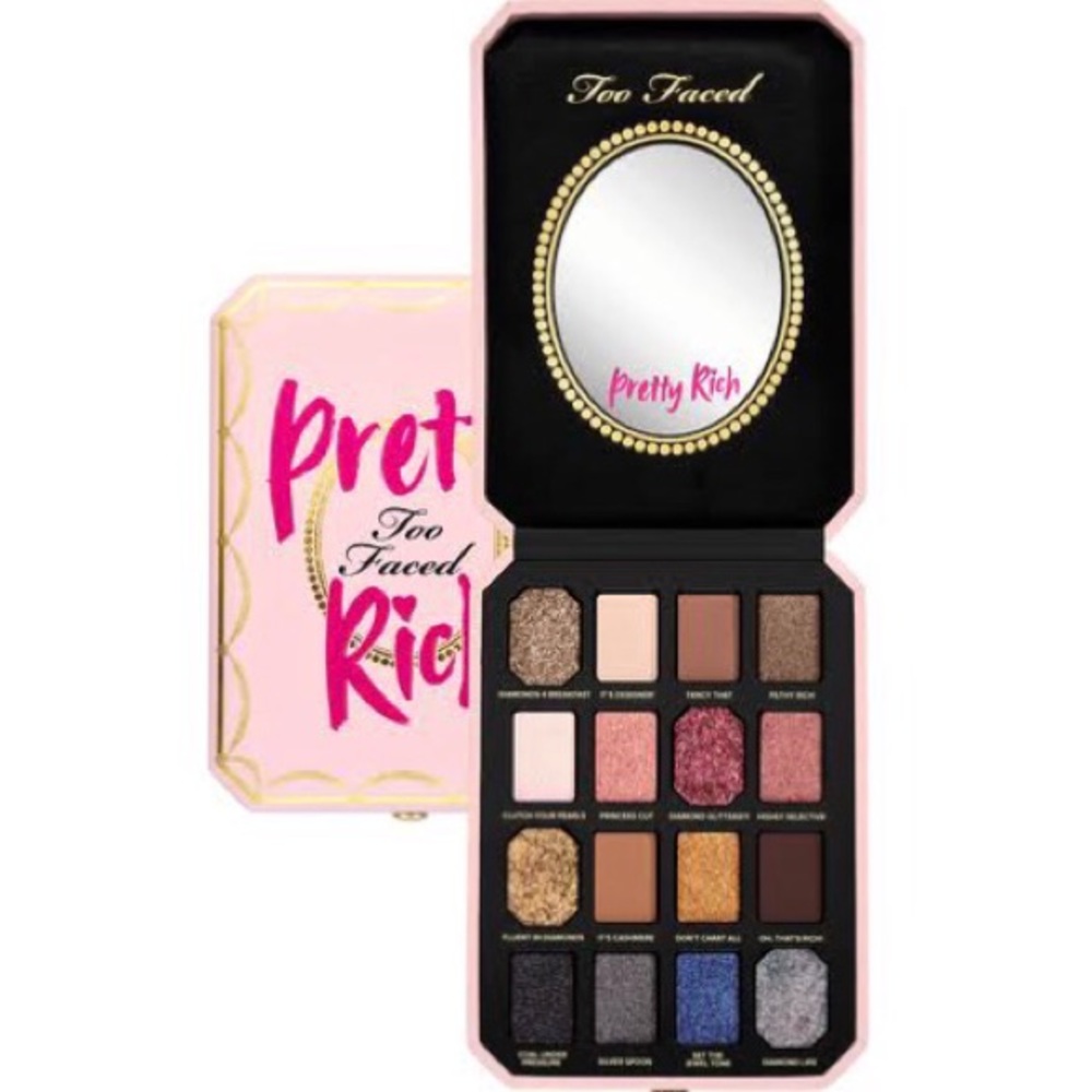 🌺Too Faced Pretty Rich Eyeshadow Palette NWT